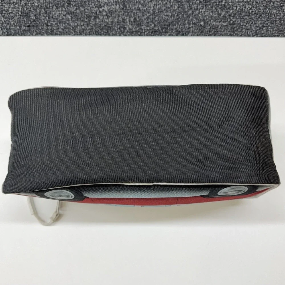 Volkswagen VW Bus Pencil Case Makeup Bags Red‎ White T1 1967 Zip Pouch 13in